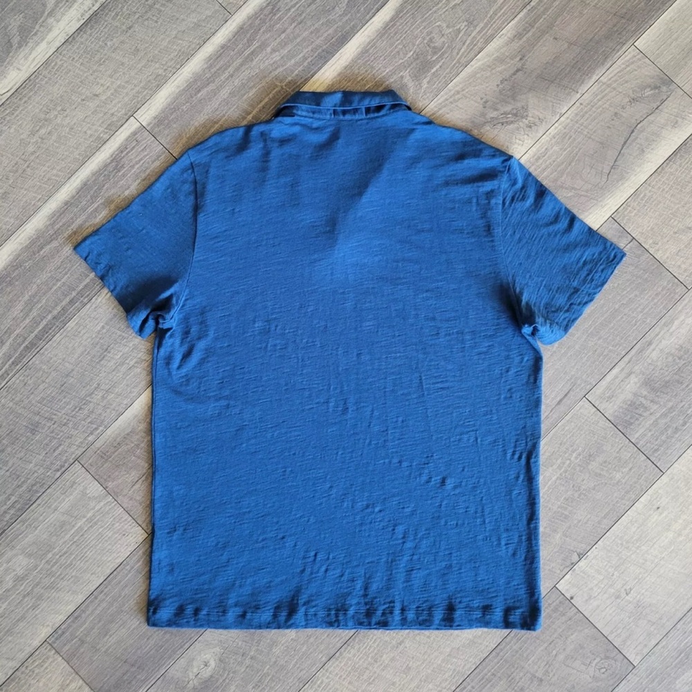 Theory Willem Polo Shirt Blue XL-0115 - Picture 2 of 3